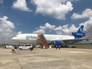 The 2017 Orbis Flying Eye Hospital Programme was launched in the Mekong Delta city of Can Tho