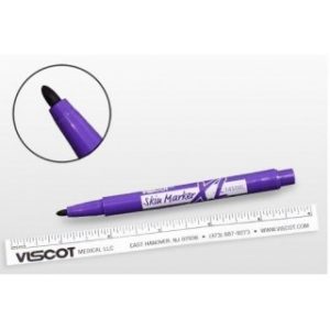 Skin Marker Mini XL Gentian Violet Fine / Regular Tip Ruler Sterile