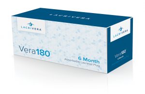 Lacrivera Announces CE Mark of the Vera180 Synthetic Absorbable Lacrimal Plug
