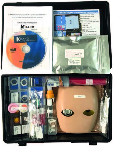Bộ kit thực hành phẫu thuật phaco KITARO-COMBOLAB-DryWet-Lab
